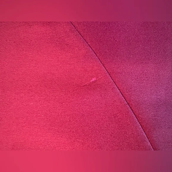 Banana Republic Deep Red Asymmetrical Skirt - Picture 8 of 9